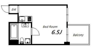 イーストヴィレッジ三宮【9階】の間取り