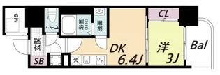 セレニテ神戸ミラク【10階】の間取り