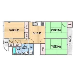 サライ【2階】の間取り