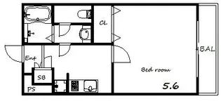 リブリ・新神戸【3階】の間取り