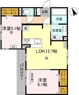 ラ フレーズ【2階】の間取り