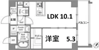 ファーストフィオーレ東灘【4階】の間取り