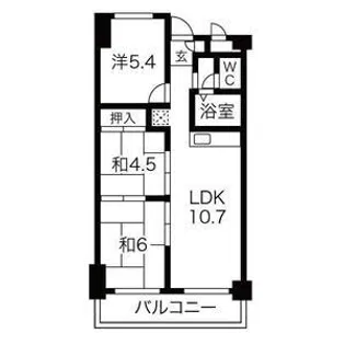 メゾン三田赤坂【3階】の間取り