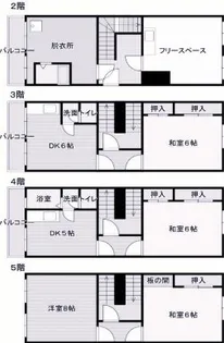 甲南町谷ビル【2階】の間取り