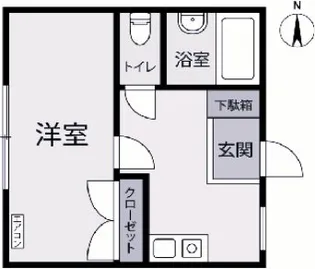 石町ハイツ【1階】の間取り