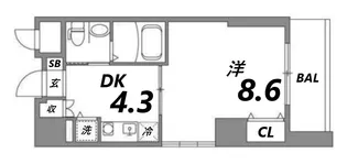 アーデン塚口【2階】の間取り
