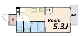 フォーリアライズ昭和南通I【12階】の間取り