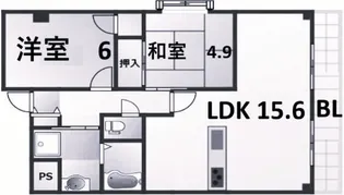 アーデンハウス菊谷【2階】の間取り