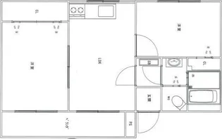 ハイツ室川I【2階】の間取り