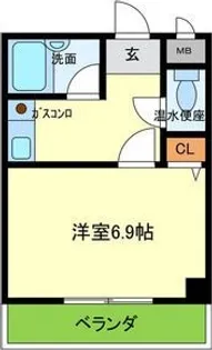 アベニュー曙【2階】の間取り