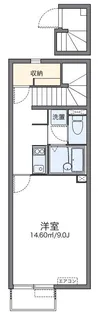 レオネクストさくら五段坂I【2階】の間取り