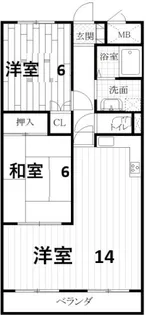 メルヘンハウス【3階】の間取り