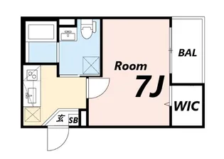 Willet’S園田【1階】の間取り