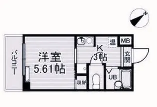 レジェンド西宮【2階】の間取り