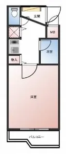 1Kの間取り画像
