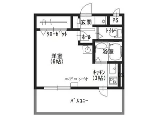 NDビルハイツ【4階】の間取り