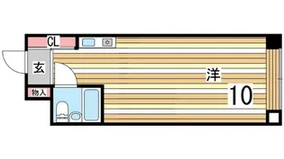 イーストコート2番街【6階】の間取り
