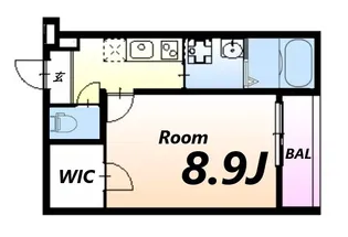 フジパレス尼崎近松【2階】の間取り