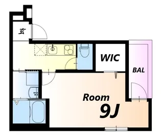 フジパレス尼崎東難波?番館【3階】の間取り