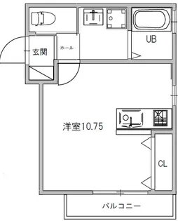 pista赤坂通【1階】の間取り