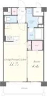 プリマヴェーラ甲子園一番町【3階】の間取り