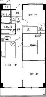 ノースウィング【3階】の間取り