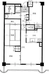 ピノカーサ塚口【4階】の間取り