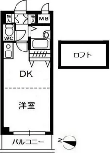 ローテローゼ本山【3階】の間取り