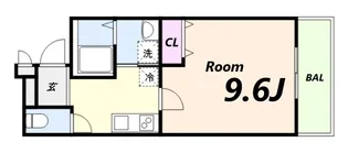 フジパレス東難波町三丁目【3階】の間取り