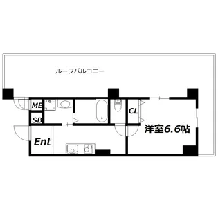 モレス・ヴィラさくら夙川【6階】の間取り
