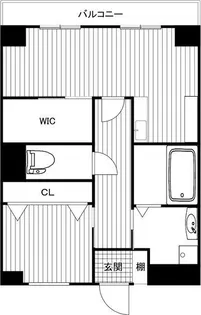 武庫之荘大松プラザ【4階】の間取り