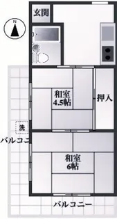 ラペ本山【3階】の間取り