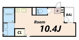 SOLE【3階】の間取り