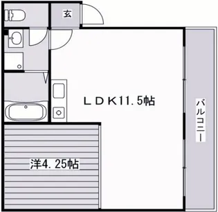 グランツハイムユン【3階】の間取り