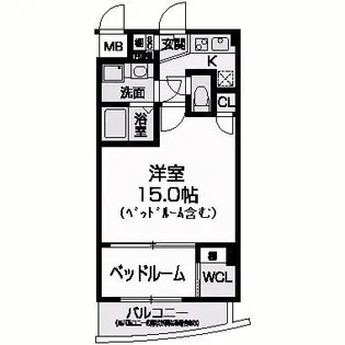 セレニテ甲子園I【5階】の間取り