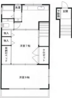 KISHIMOTO HAITU【2階】の間取り