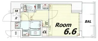 プレサンス神戸元町ミューズ【12階】の間取り