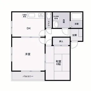 シャルマン御影【2階】の間取り