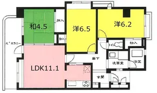 反高橋アーバンリズ【2階】の間取り