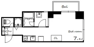Vista Grande東灘【2階】の間取り