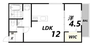 BB SONODA【2階】の間取り