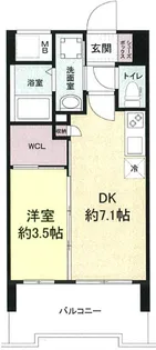 セレニテ三宮プリエ【8階】の間取り