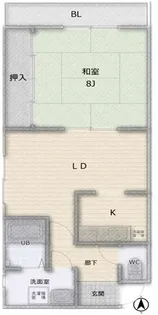 稲葉TMハイツ【5階】の間取り