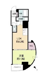 セレニテ神戸元町クレア【11階】の間取り