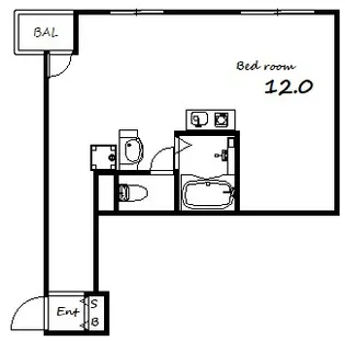 ノベラ御幸通【3階】の間取り