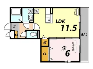 ナイスコート I【3階】の間取り