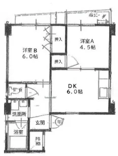 TMハイツ深江【4階】の間取り