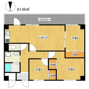 オカピハウス【2階】の間取り