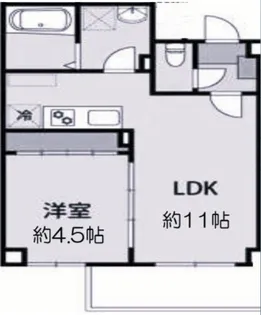 アリビラ六甲【3階】の間取り