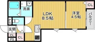HGS甲子園【3階】の間取り
